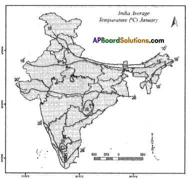 AP SSC 10th Class Social Studies Important Questions Chapter 4 Climate of India 7