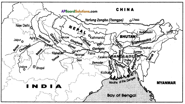 AP SSC 10th Class Social Studies Important Questions Chapter 5 Indian Rivers and Water Resources 6