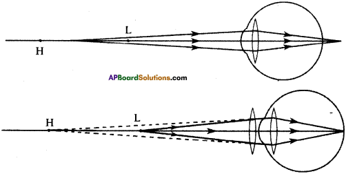 AP SSC 10th Class Physics Important Questions Chapter 7 Human Eye and Colourful World 12