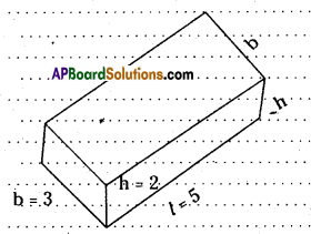 AP Board 8th Class Maths Solutions Chapter 13 Visualizing 3-D in 2-D Ex 13.1 4