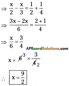 AP Board 8th Class Maths Solutions Chapter 2 Linear Equations in One Variable Ex 2.5 7