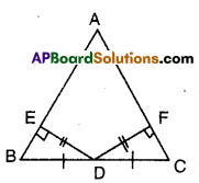 AP Board 9th Class Maths Solutions Chapter 7 Triangles Ex 7.1 10
