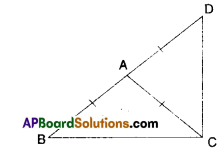 AP Board 9th Class Maths Solutions Chapter 7 Triangles Ex 7.3 5