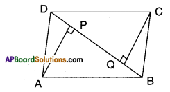 AP Board 9th Class Maths Solutions Chapter 8 Quadrilaterals Ex 8.3 6