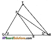 AP SSC 10th Class Maths Solutions Chapter 8 Similar Triangles Optional Exercise 1