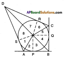 AP SSC 10th Class Maths Solutions Chapter 9 Tangents and Secants to a Circle Optional Exercise 6
