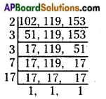 AP Board 6th Class Maths Solutions Chapter 3 HCF and LCM Ex 3.6 5