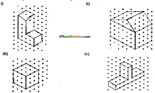 AP Board 7th Class Maths Solutions Chapter 14 Understanding 3D and 2D Shapes Ex 3 5