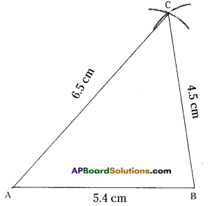 AP Board 7th Class Maths Solutions Chapter 9 Construction of Triangles InText Questions 6