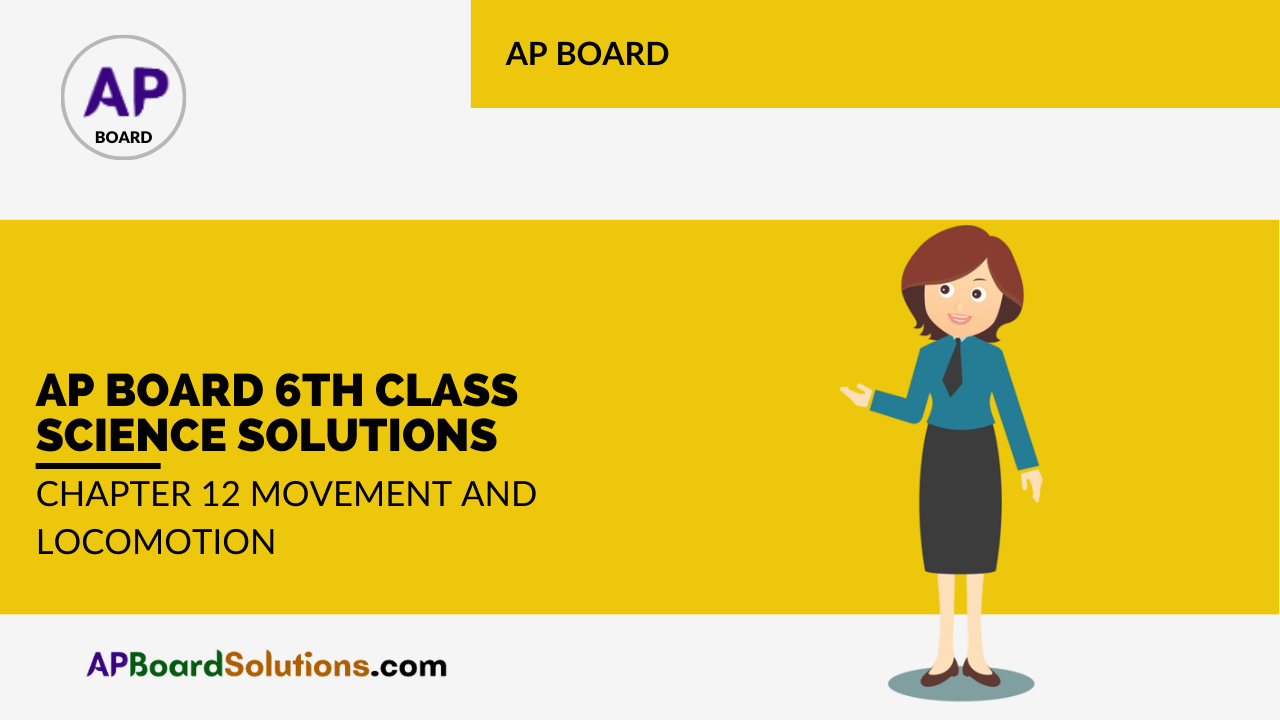 AP Board 6th Class Science Solutions Chapter 12 Movement and Locomotion