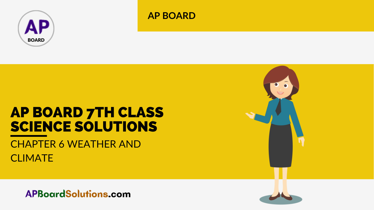 AP Board 7th Class Science Solutions Chapter 6 Weather and Climate