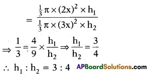 AP 10th Class Maths Bits Chapter 10 Mensuration with Answers 10