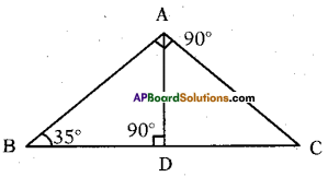 AP 10th Class Maths Bits Chapter 8 Similar Triangles with Answers 12