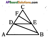 AP 10th Class Maths Bits Chapter 8 Similar Triangles with Answers 28