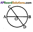 AP 10th Class Maths Bits Chapter 9 Tangents and Secants to a Circle with Answers 17
