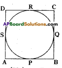 AP 10th Class Maths Bits Chapter 9 Tangents and Secants to a Circle with Answers 37