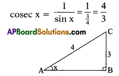 AP 10th Class Maths Important Questions Chapter 11 Trigonometry 2