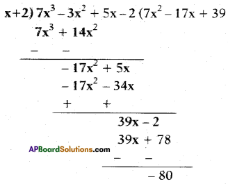 AP 10th Class Maths Important Questions Chapter 3 Polynomials 1
