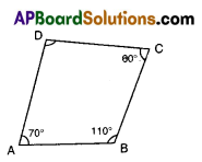 AP 9th Class Maths Bits Chapter 8 Quadrilaterals with Answers 1