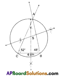 AP 9th Class Maths Important Questions Chapter 12 Circles 4