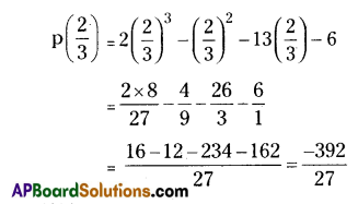 AP 9th Class Maths Important Questions Chapter 2 Polynomials and Factorisation 1