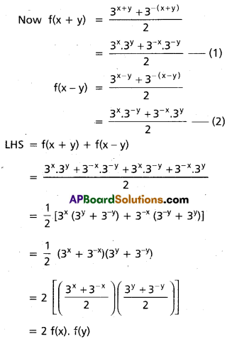 Inter 1st Year Maths 1A Functions Solutions Ex 1(a) II Q4