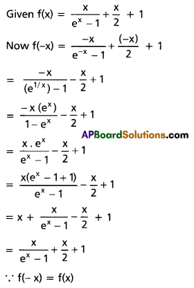 Inter 1st Year Maths 1A Functions Solutions Ex 1(c) II Q2