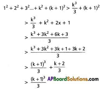Inter 1st Year Maths 1A Mathematical Induction Solutions Ex 2(a) Q10