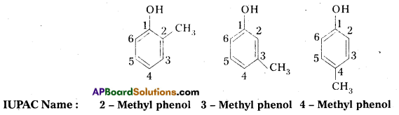 AP Inter 2nd Year Chemistry Study Material Chapter 12(a) Alcohols, Phenols, and Ethers 1