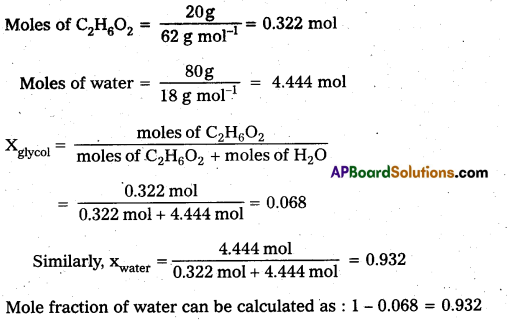 AP Inter 2nd Year Chemistry Study Material Chapter 2 Solutions 20