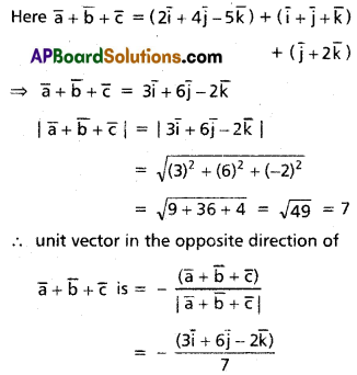 Inter 1st Year Maths 1A Addition of Vectors Solutions Ex 4(a) I Q9