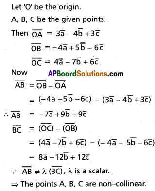 Inter 1st Year Maths 1A Addition of Vectors Solutions Ex 4(a) II Q4(ii)