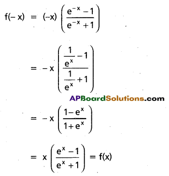 Inter 1st Year Maths 1A Functions Important Questions 10