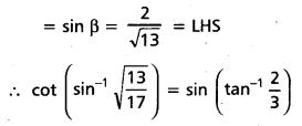 Inter 1st Year Maths 1A Inverse Trigonometric Functions Important Questions 4