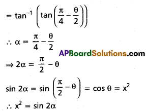 Inter 1st Year Maths 1A Inverse Trigonometric Functions Solutions Ex 8(a) III Q2(i).1