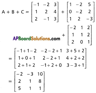 Inter 1st Year Maths 1A Matrices Solutions Ex 3(a) I Q3