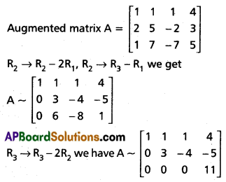 Inter 1st Year Maths 1A Matrices Solutions Ex 3(g) Q1