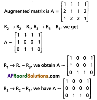 Inter 1st Year Maths 1A Matrices Solutions Ex 3(g) Q3