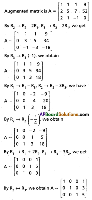 Inter 1st Year Maths 1A Matrices Solutions Ex 3(g) Q4