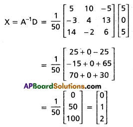 Inter 1st Year Maths 1A Matrices Solutions Ex 3(h) Q3(ii).2