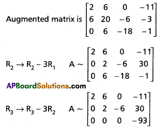 Inter 1st Year Maths 1A Matrices Solutions Ex 3(h) Q4(ii)