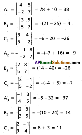 Inter 1st Year Maths 1A Matrices Solutions Ex 3(h) Q6(ii).1