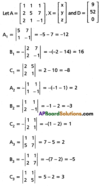 Inter 1st Year Maths 1A Matrices Solutions Ex 3(h) Q8(ii)