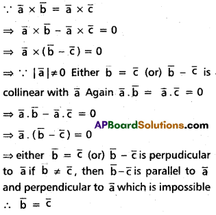 Inter 1st Year Maths 1A Products of Vectors Important Questions 31