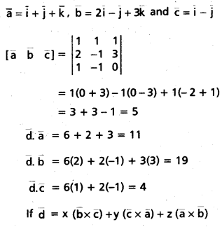 Inter 1st Year Maths 1A Products of Vectors Important Questions 41