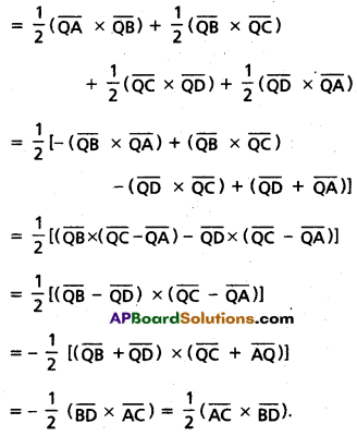 Inter 1st Year Maths 1A Products of Vectors Important Questions 61