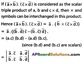 Inter 1st Year Maths 1A Products of Vectors Important Questions 64