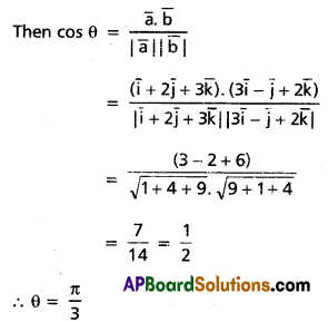 Inter 1st Year Maths 1A Products of Vectors Solutions Ex 5(a) I Q1