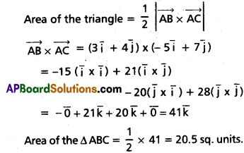Inter 1st Year Maths 1A Products of Vectors Solutions Ex 5(b) I Q12