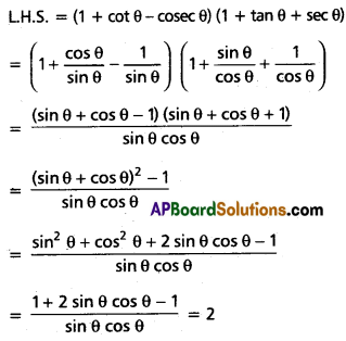 Inter 1st Year Maths 1A Trigonometric Ratios up to Transformations Solutions Ex 6(a) III Q1(ii)